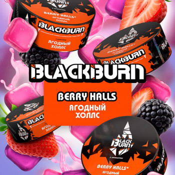 Табак для кальяна BlackBurn Berry Halls (БлэкБерн Ягодный Холлс) 100г - фото 1 Табак для кальяна BlackBurn Berry Halls (БлэкБерн Ягодный Холлс) 100г - фото 1